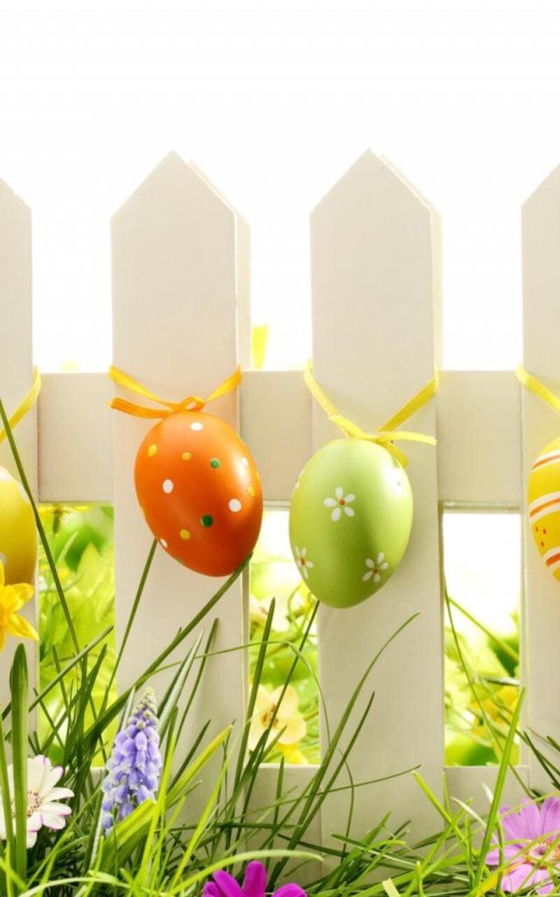 Если вы желаете создать настроение праздника Пасхи на своем мобильном телефоне, то мы предлагаем вам загрузить яркие обои с крашенными яйцами, цветами и символами этого торжества. Так вы ощутите радость и надежду, связанные с началом новой жизни.